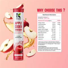 Apple Cider Vinegar Effervescent Tablet