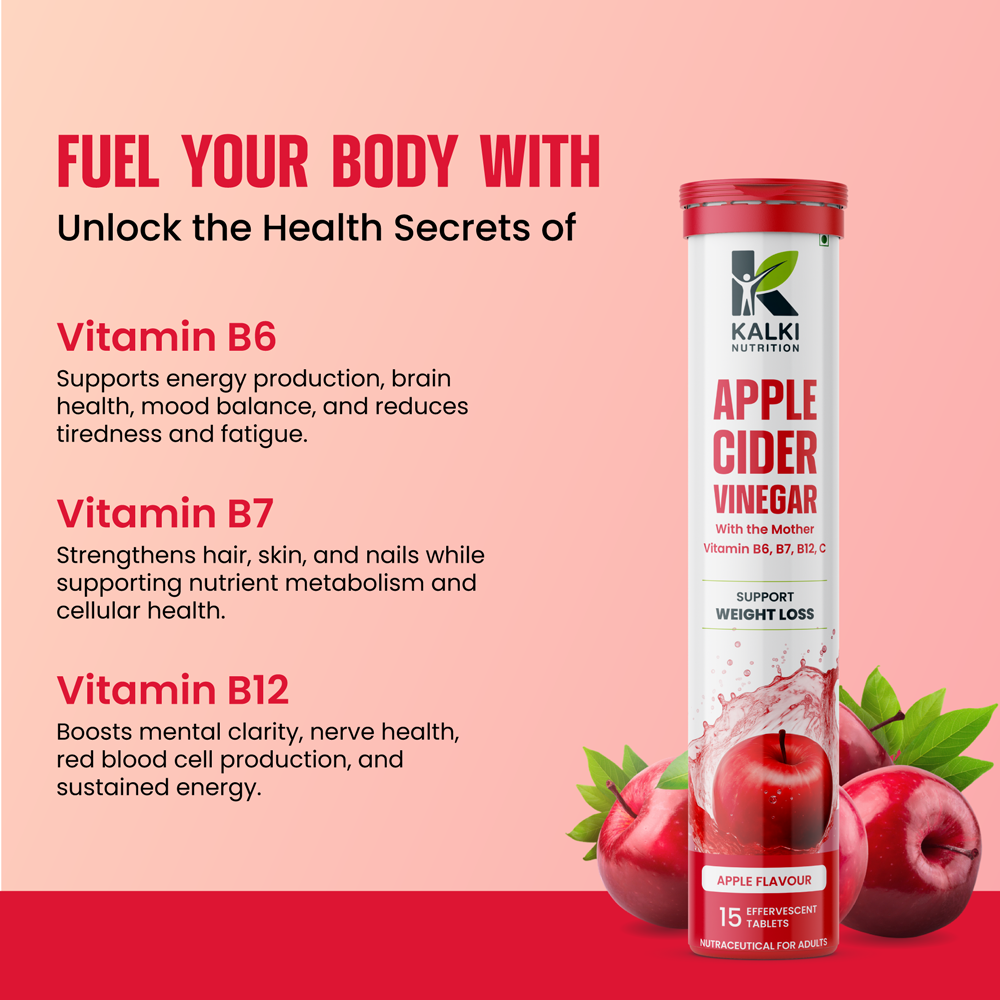 Apple Cider Vinegar Effervescent Tablet